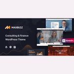 Maxbizz – Consulting & Financial Elementor WordPress Theme