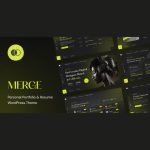 Merge – Personal Portfolio & Resume WordPress Theme