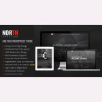 North – One Page Parallax WordPress Theme
