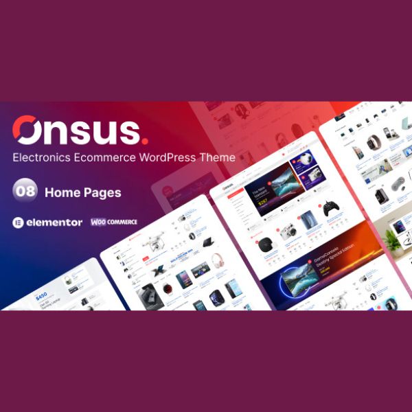 Onsus - Electronics E-commerce WordPress Theme
