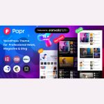 Papr – Newspaper News WordPress Theme