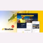 Structure – Construction Industrial Factory WordPress Theme