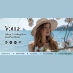 Vouge – Fashion Clothing WordPress Theme