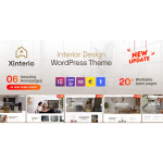 Xinterio – Interior Design WordPress Theme + RTL