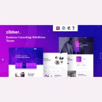 Zibber – Consulting Business WordPress Theme + RTL