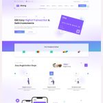 Abang – Digital Bank & Financial Investment Elementor Template Kit