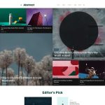 Abstract Elementor Template Kit