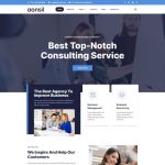 Aonsil – Business and Consulting Elementor Template Kit