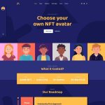 Avatar – NFT Portfolio Elementor Template Kit