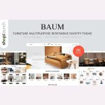 Baum – Furniture Multipurpose Responsive Shopify Theme
