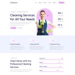 Beresin – Cleaning Service Elementor Template Kit