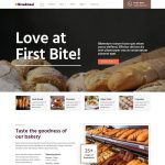 Breadmeal – Template Kit for Bakery & Pastry