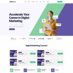 Digicours – Digital Marketing Online Course Elementor Template Kit