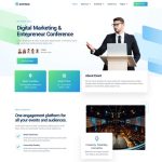 Eventue – Template kit for Event Agency