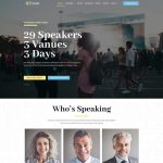 Evtro – Conference Template Kit