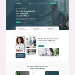 Exuta – Executive Search & Recruitment Service Elementor Template Kit