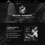 Gentleman – Barbershop & Hair Studio Elementor Template Kit