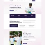 Grant & Fundraising Elementor Template Kit