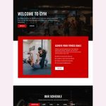 Gymsite – Gym Elementor Template Kit
