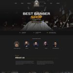 Hector – Barbershop Elementor Template Kits