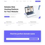 Hostec – Hosting Service Elementor Template Kit