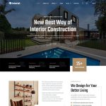Interial – Interior & Architecture Elementor Template Kit