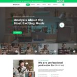 iPodcast – Modern Podcast Elementor Template Kit