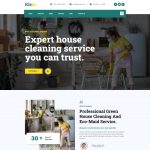 Klein – Cleaning Services Elementor Template Kit