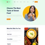 Mangan – Street Food Elementor Template Kit