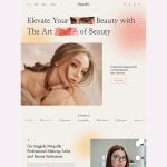 Maquille Makeup Artist & Hair Stylist Elementor Template Kit