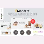 Marietta – Handmade & Crafts Shop Shopify Theme