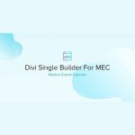 MEC Divi Single Builder