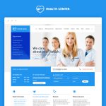 Medical health theme for medical health and dentist center