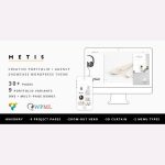 Metis – Portfolio / Agency WordPress Theme
