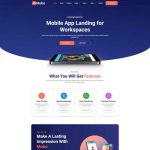 Mobo – App Landing Page Elementor Template Kit