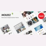 Moleez – Minimalist Shopify Section Theme Shopify Theme