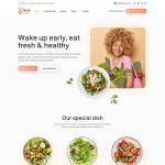 Nutri Food Elementor Template Kit