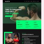 Palester – Gym and Fitness Elementor Template Kit