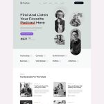 Podkes – Podcast & Audio Streaming Elementor Template Kit