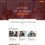 Podover – Podcast Elementor Template Kit