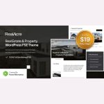 RealAcre – Real Estate & Property Full Site Editing WordPress Theme