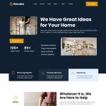 Renoba – Renovation Services Elementor Template Kit