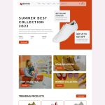 Sapatos – Sneakers and Sports Shoes Store WooCommerce Elementor Template Kit
