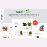Sunplant – Multipurpose Plant Store Responsive Shopify Theme