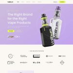 Valiburn – Vape & E-Cigarettes Store Elementor Template Kit