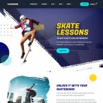 WiseRide – Skateboarding Lessons Elementor Template Kit