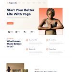 Yoganesia – Yoga Studio Elementor Template Kit