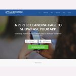 App Landing Page WordPress Theme