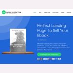 Author Landing Page WordPress Theme