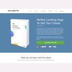 Book Landing Page WordPress Theme